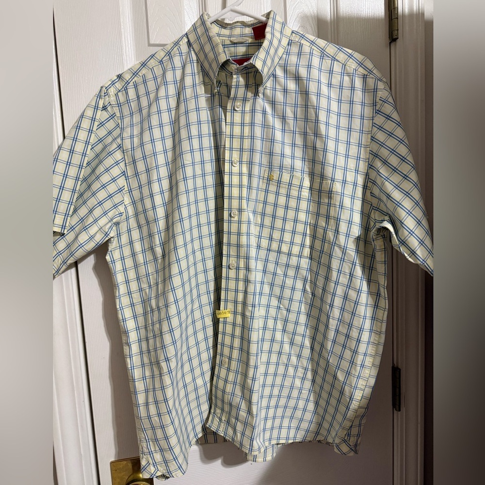Izod Shirt Sleeve Button Down Shirt